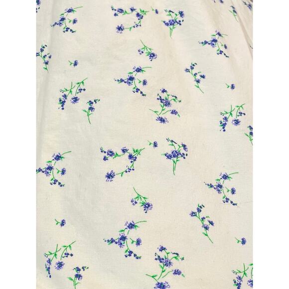 UO Ashton Floral Ruffle Mini Skirt Size S-P - Picture 6 of 8